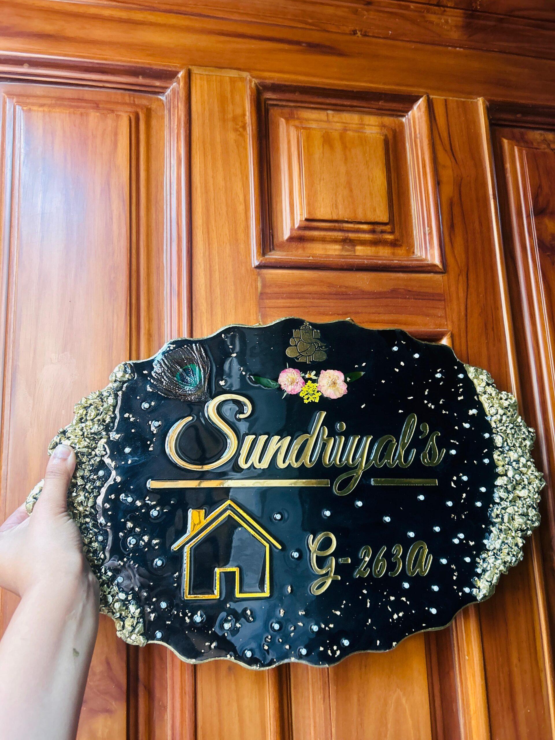 Resin Name Plate — A Personalized Identity Statement - Image 4