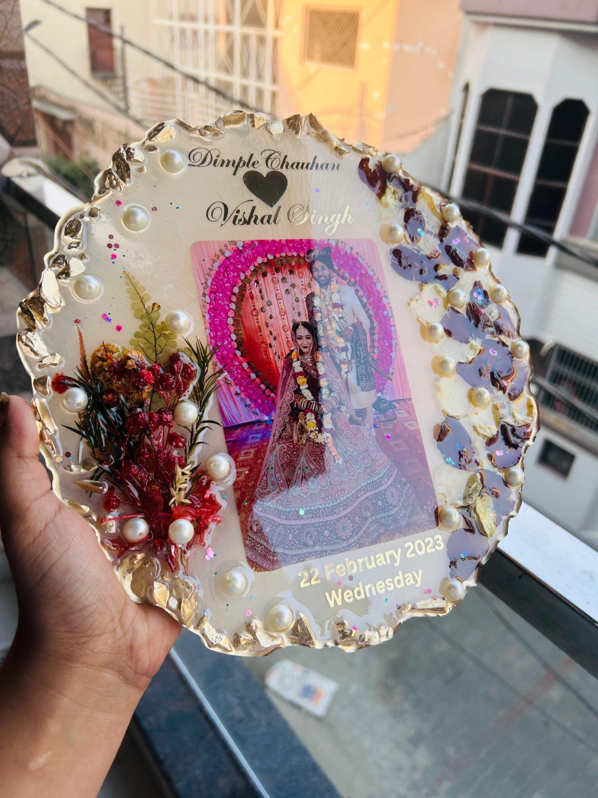 Resin Birthday Art Gift – A Unique Keepsake for Their Special Day