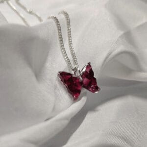Resin Butterfly Pendant