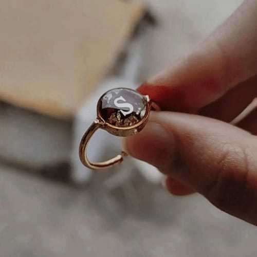 Initial Resin Ring (Personalised)