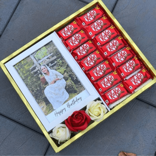 Sweet Memories Box – Personalized Photo & Chocolate Gift Hamper