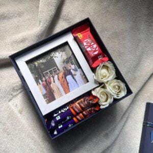Forever Memories – Rose Day Personalized Chocolate & Photo Gift Box