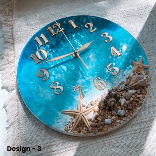 Ocean Promise Resin Clock - Image 3