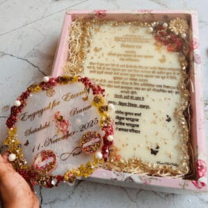 Eternal Love Ring Platter & Card Combo