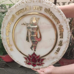 Premium Handmade Resin Mantra Wall Decor Board for Home