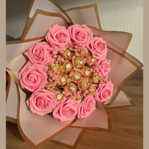 Blush Royale – Ferrero & Rose Luxury Bouquet