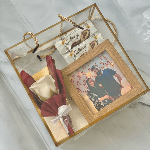 Memory Frame Chocolate PVC Gift Box