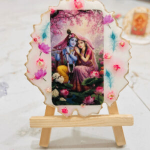 Radha Krishna Resin Frame