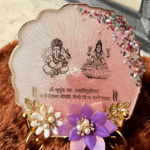 Divine Blessings Resin Keepsake